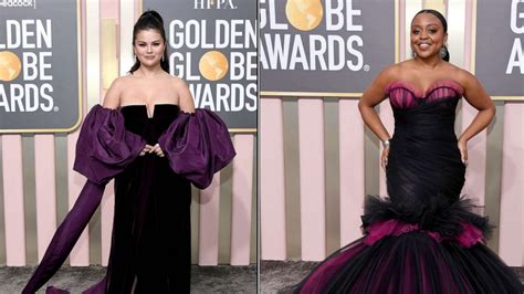 Golden Globes Red Carpet Fashion Is Back See What Stars Wore For This
