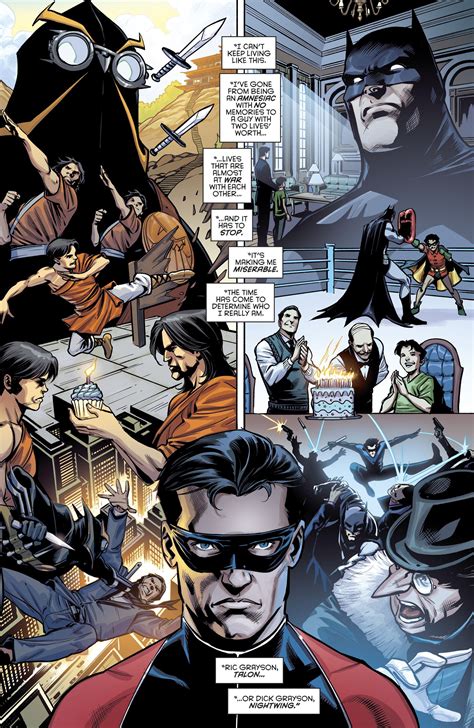 Nightwing Dickgrayson Ricgrayson Dccomics Batman Robin