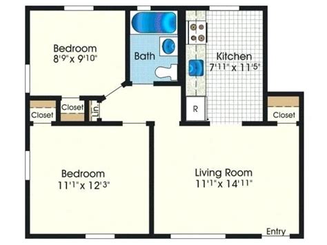 2 Bedroom Basement Apartment Floor Plans Flooring Blog