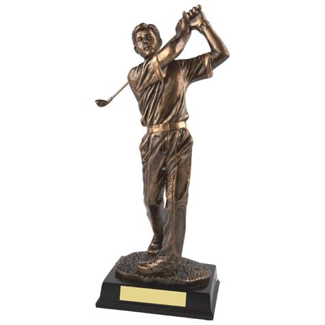 Male Golf Trophy 35cms Quality Golf Trophies From Onlinetrophies