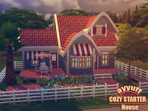 Cozy Starter Housefurnished The Sims 4 Catalog