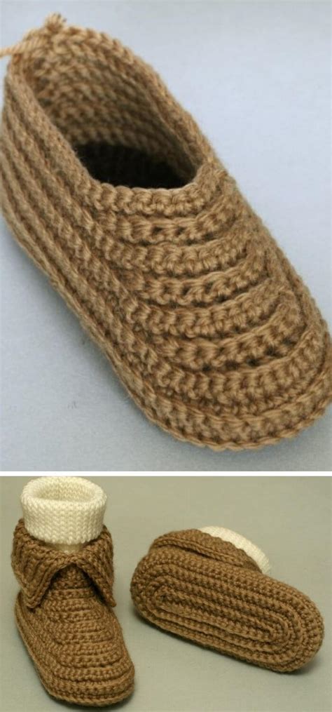 Crochet Moccasin Slippers Free Patterns Home And Garden Digest