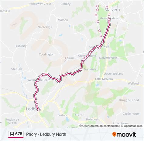 675 Route Schedules Stops And Maps Ledbury Updated