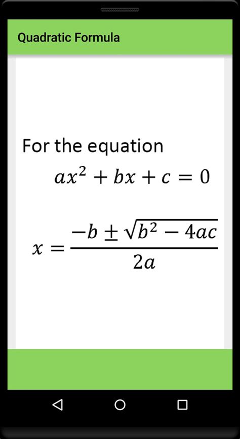 Maths Algebra Formula for Android - APK Download