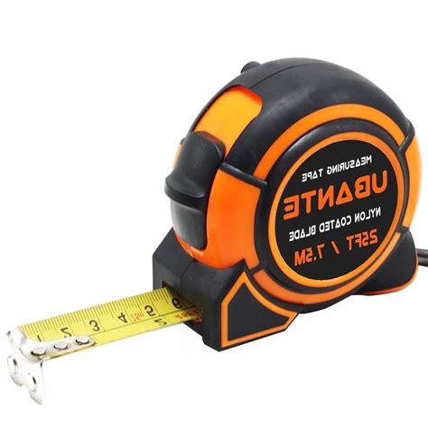 NEW UBANTE Orange Measuring Tape Measure 1-Inch x