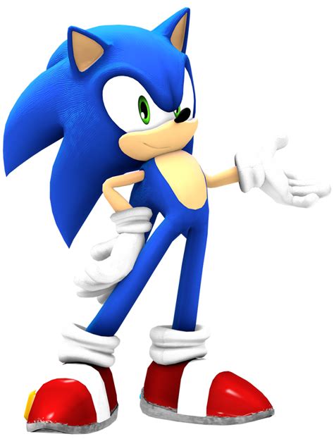 Modern Sonic Render By Turret3471 On Deviantart