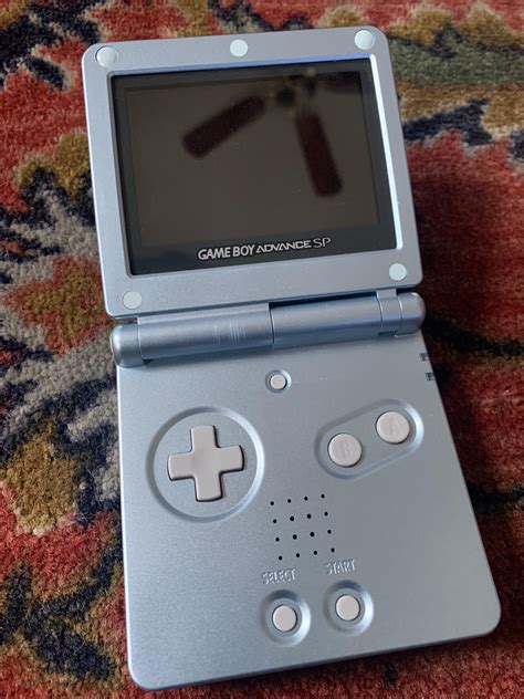 Pearl Blue Gameboy Advance Sp Ags 101 Model For 5 Got At Value