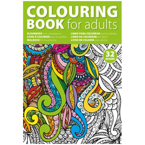 Anti Stress Colouring Books Promotional Fun And Games Adband