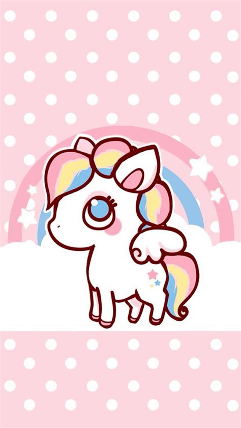 Download Unicorn Wallpaper Cute By Rgoodwin Cute Anime Unicorn