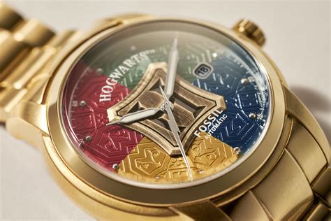 Fossil x Harry Potter Hogwarts Watches Four Dormitories Watch, Necklace