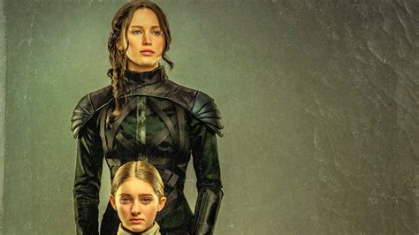 Exclusive Hunger Games Print Featuring Katniss And Prim Vanity Fair