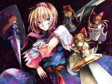 Touhou Alice Margatroid Alice The Magicians Anime