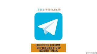 Grup RP KPOP Telegram, Grup Telegram RP KPOP Indonesia terbaru – Kasafaurin.my.id