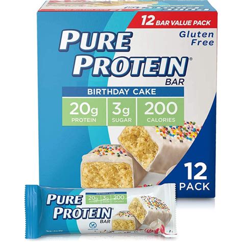 Pure Protein Bars 12 Count Just 860 Shipped On Amazon Only 72¢ Each