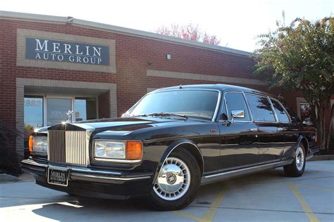 Used 1993 Rolls Royce Silver Spur Ii Touring Limousine Black Limousine