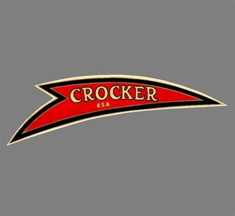 Crocker Usa Defunct Motorbike Logo Motorcycle Logo Motorcycle