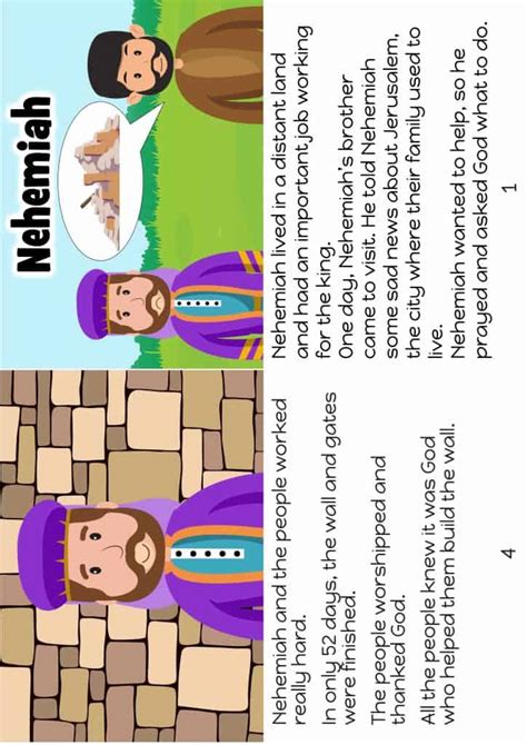 Nehemiah Bible Lesson For Kids Trueway Kids