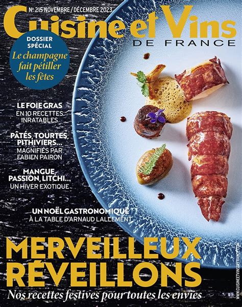 Abonnement Magazine Cuisine Vins De France Pas Cher Prismashop