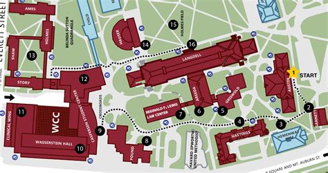 Harvard Law Campus Map