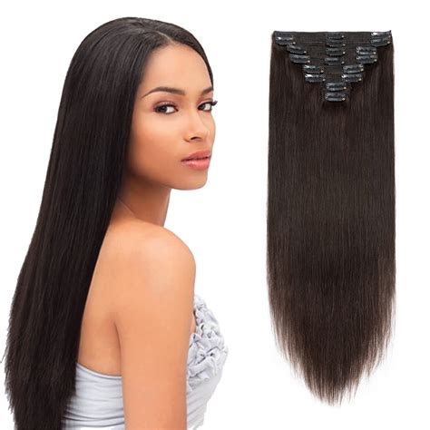 Buy My Lady 10 Inch Double Weft 100 Remy Human Hair Clip In Extensions