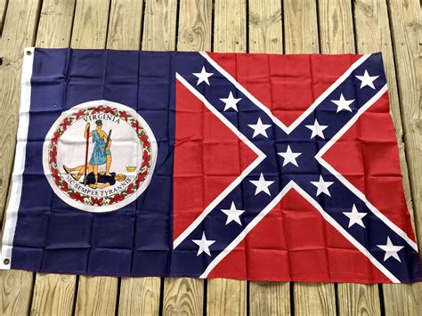 Virginia Confederate Battle Flag Rocky Mountain Flag Company