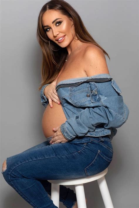 Lauryn Goodman Pictured Showing Off Baby Bump