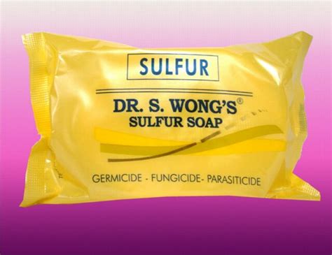Dr S Wongs Sulfur Soap Yellow 135grams Ebay