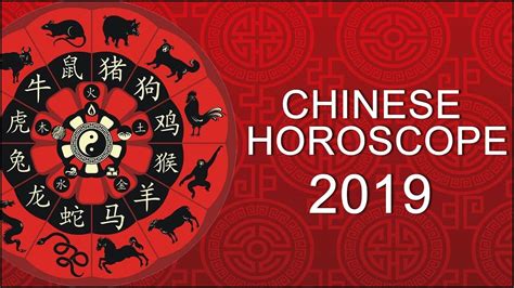 Chinese Horoscope 2019 Youtube