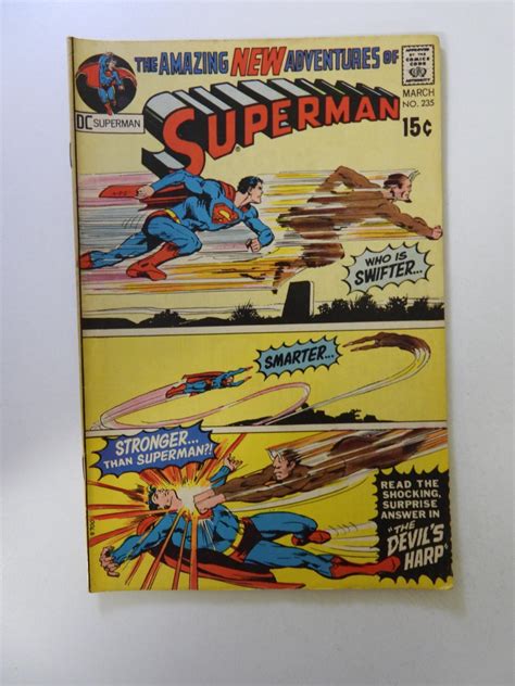 Superman 235 1971 Fnvf Condition Comic Books Bronze Age Dc