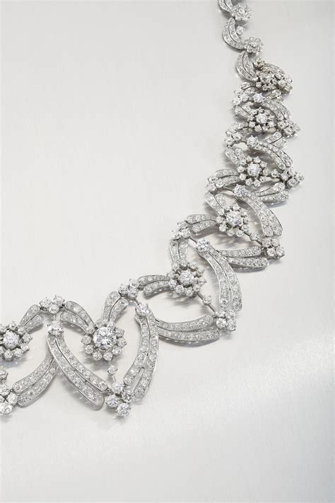 Art DÉco Diamond And Imitation Diamond Tiaranecklace Boucheron