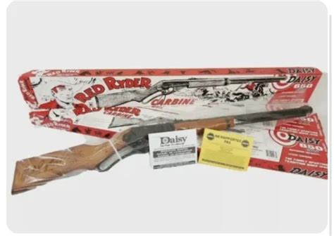 DAISY RED RYDER Carbine Lever 350 FPS 177 Cal Wood Stock BB Gun Rifle