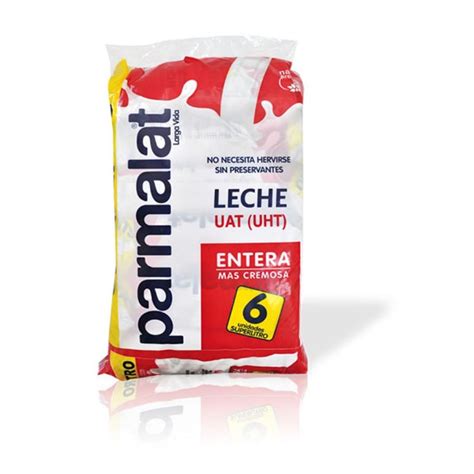 Leche Parmalat Entera Paquete X 6 Supermercado Roximar
