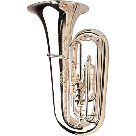 Adams Selected Series 5 Valve 44 Bb Tuba Silver Plated Woodwind And Brasswind