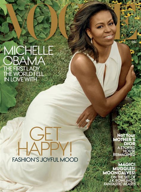 Michelle Obamas Vogue Cover Is More Celebrity Glamour Than Pearl