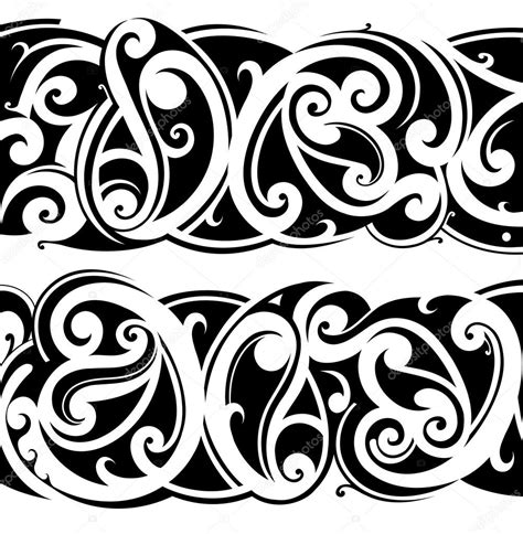 Maori Tattoo Set Stock Vector Image By ©akvlv 105187318