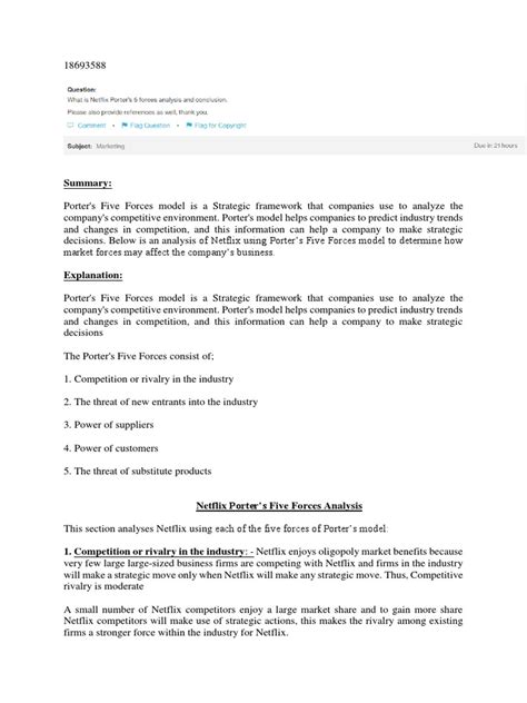 Netflix Model Pdf Competition Netflix