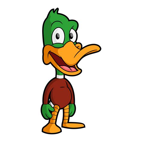 Free Cartoon Duck Vector