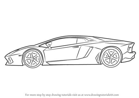 Lamborghini kleurplaat fris 23 lamborghini malvorlagen kleurplaatsite. How to Draw Lamborghini Centenario Side View - DrawingTutorials101.com | Автомобильные чертежи ...