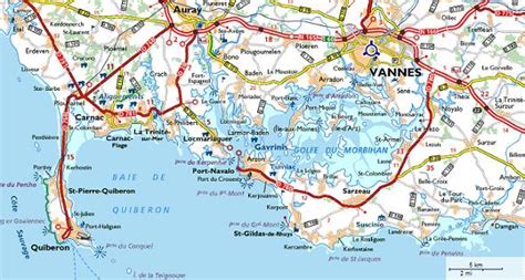 Y'a l'océan et le golfe du morbihan ! Map Request - Morbihan bay - French brittany
