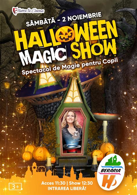 Halloween Magic Show Spectacol De Magie Pentru Copii