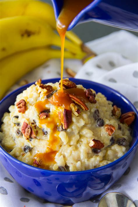 Salted Caramel Rice Pudding Recipe Gluten Free Say Grace