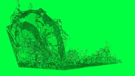Water Green Screen 2100000 Particles Animated Free Royalty Footage