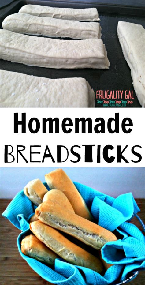Easy Homemade Breadsticks Recipe