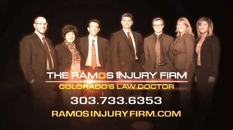 Personal Injury Ramos Law Firm Denver Colorado Youtube