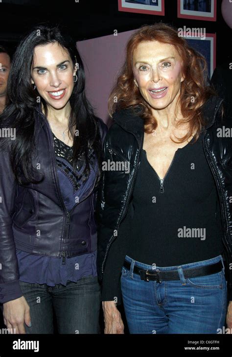 Caprice Crane And Her Mother Tina Louise Attending The Opening Of The Off Broadway Play My Trip