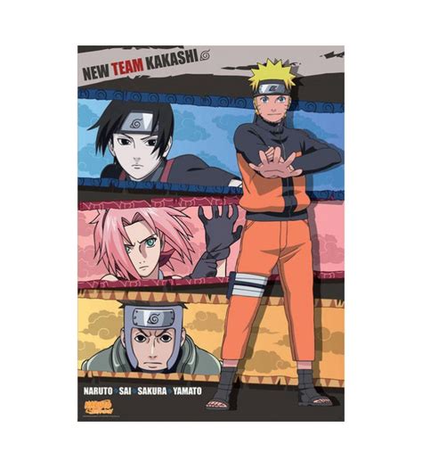 Naruto Shippuden New Team Poster Visiontoys