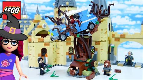 Harry Potter Hogwarts Whomping Willow Lego Build Review Silly Play