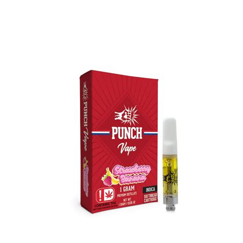 Punch Edibles And Extracts Punch 510 Distillate Cart Strawberry
