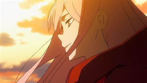 Обои на рабочий стол zero two аниме длиннопост сиськи darling in the franxx anime art. Darling In The FranXX Zero Two Hiro Closeup Side Face Of ...
