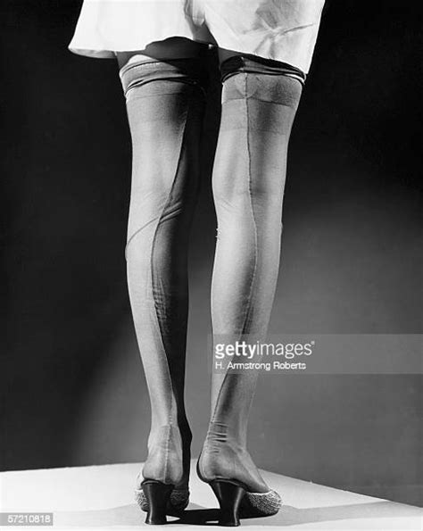 Stocking Woman Leg Photos And Premium High Res Pictures Getty Images